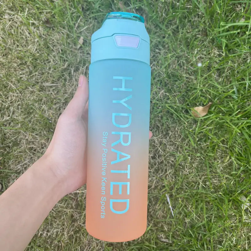 1000ml Leak-Proof Non-Toxic Sports Water Bottle