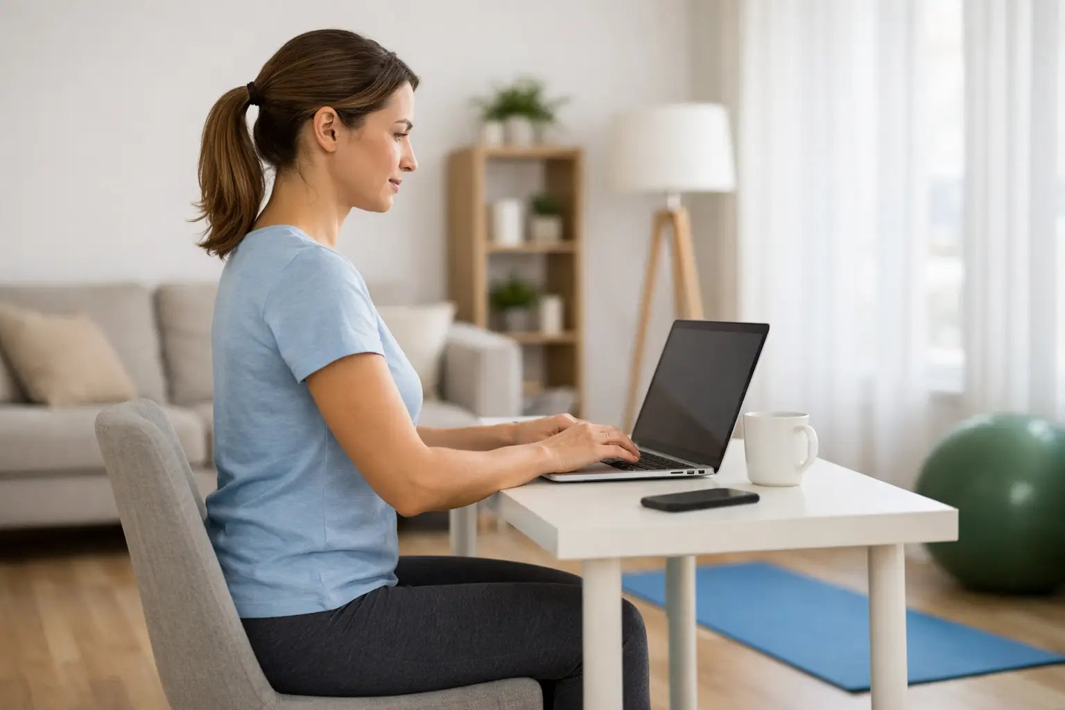 How to Improve Posture at Home