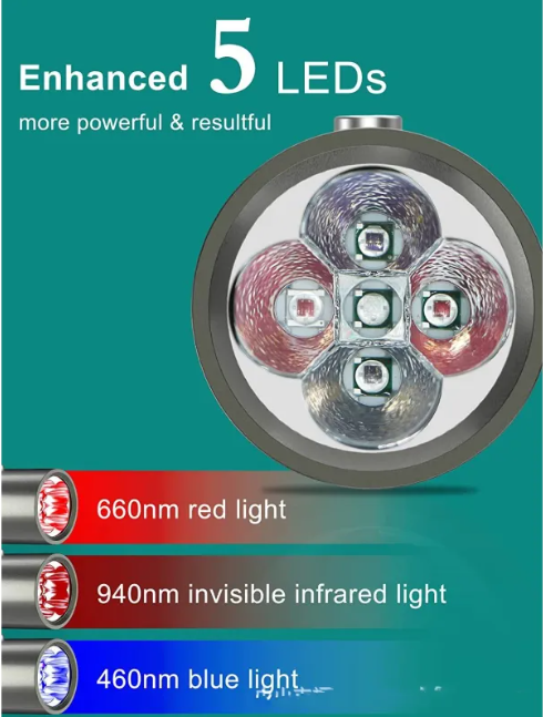 Portable Red Light Physiotherapy Pen