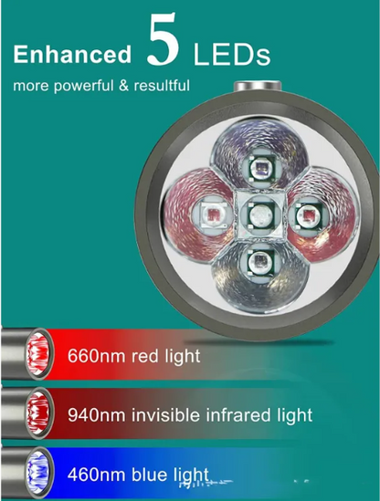 Portable Red Light Physiotherapy Pen