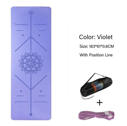 Non-Slip Yoga Mat Set