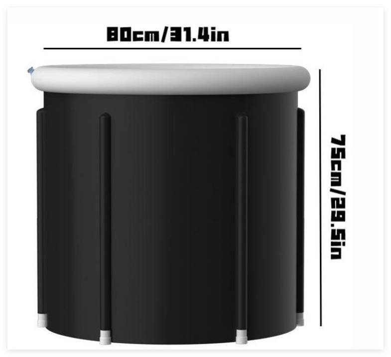 Portable Cold Water Therapy Tub