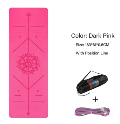 Non-Slip Yoga Mat Set