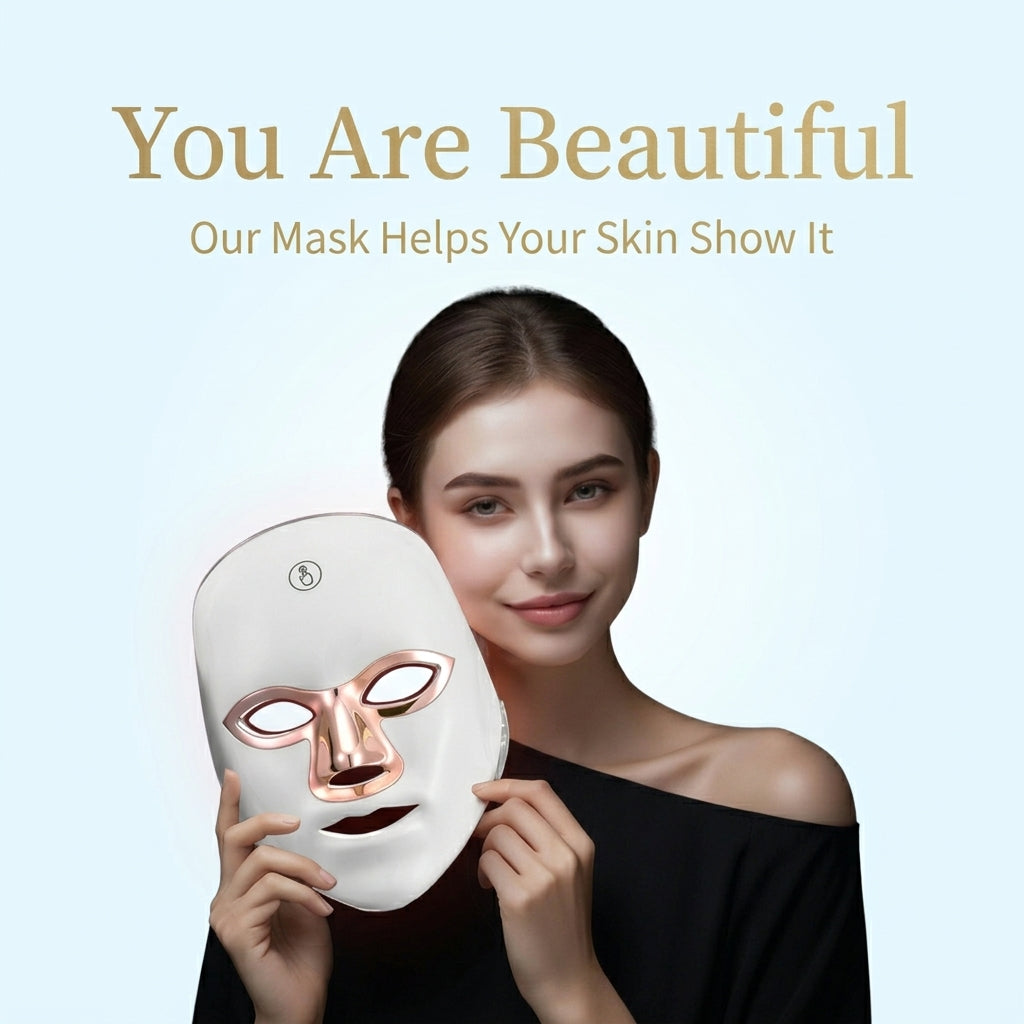 Rechargeable LED Facial Mask